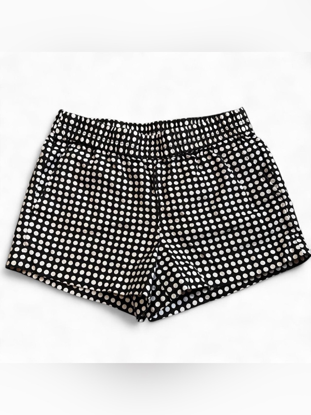 J. Crew Black Polka Dot Casual Women’s Shorts